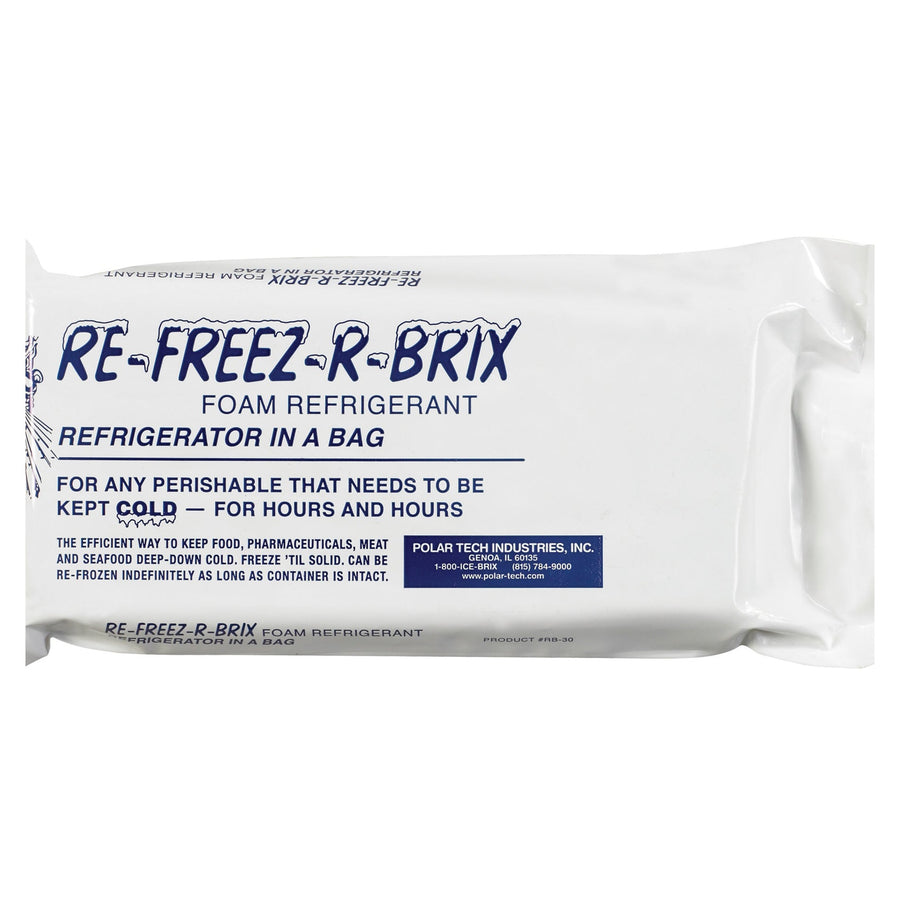 9x4x1.5 Gel Refrigerant Cold Packs 6-Pack RB30