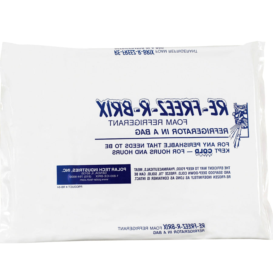 11.25x9.25x1 Foam Refrigerant Cold Bricks 12/Case RB64