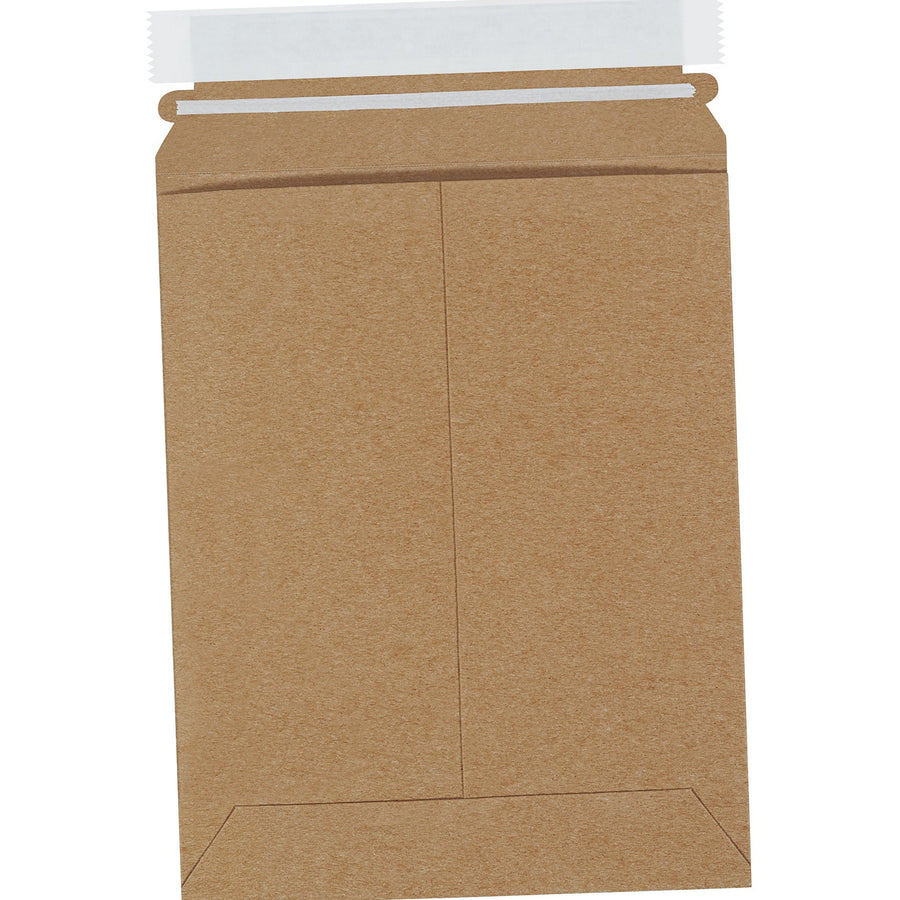 7x9 Kraft Self-Seal Stayflats Plus Mailers 100/Case RM10K - alias listing