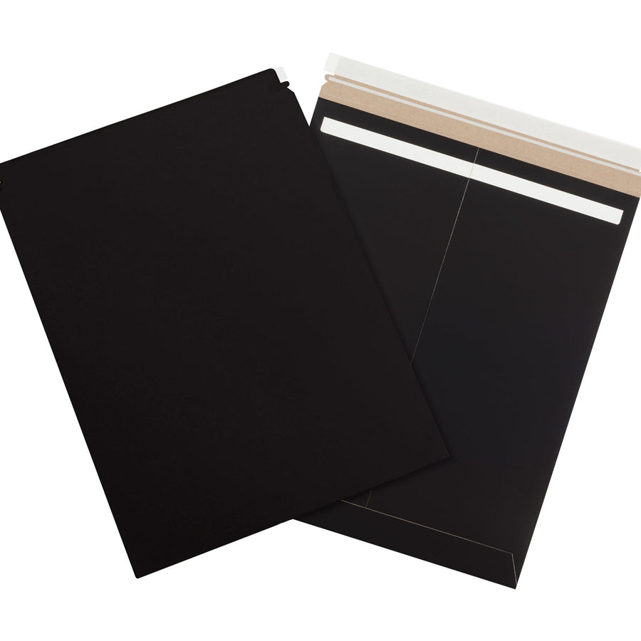 17x21 Black Self-Seal Chipboard Mailers 100/Case RM1721BK - alias listing