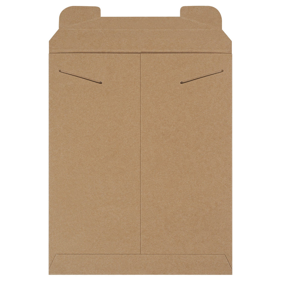 11x13.5 Kraft Tab Lock Stayflats Mailers 100/Case RM3 - alias listing