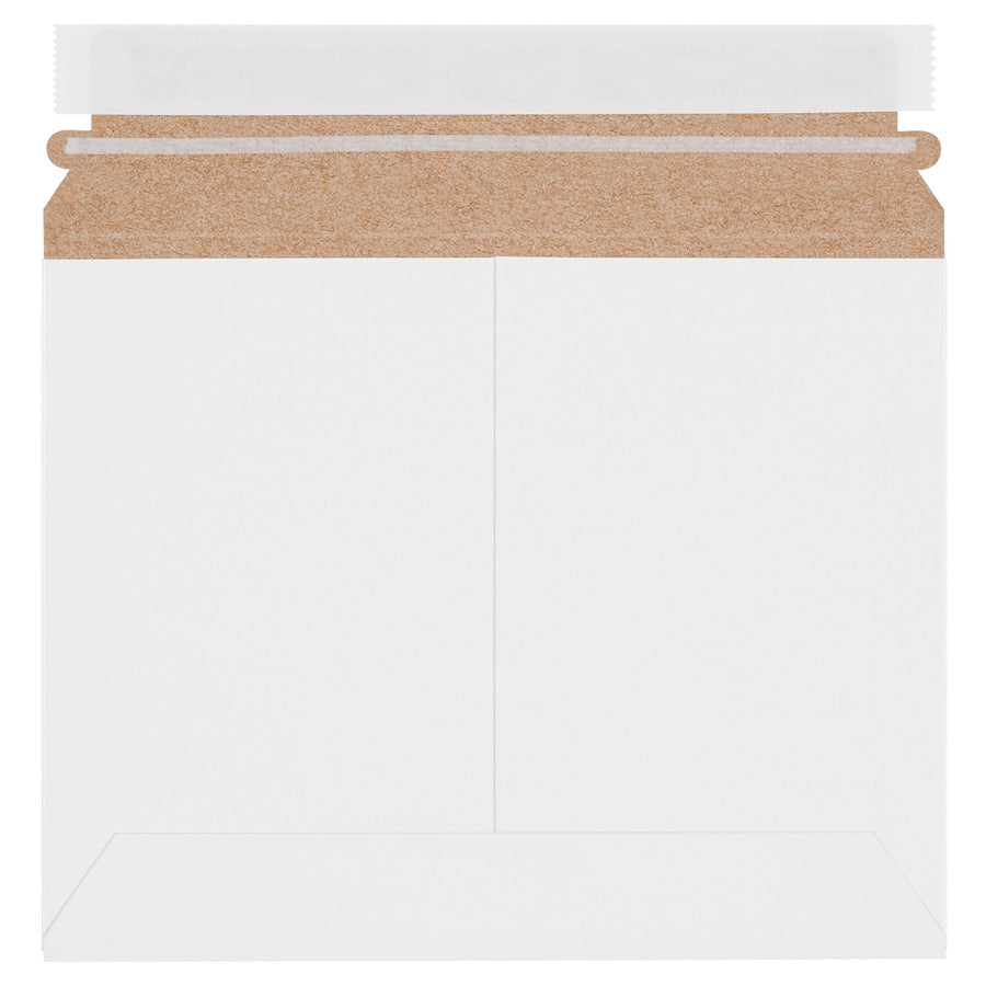 7x9 White Chipboard Self-Seal Mailers 200/Case RMU97W