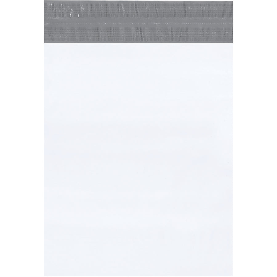 Industry-standard 14x17" returnable poly mailers featuring dual self-adhesive strips–one for original shipment, one brand new for returns. Built from durable 2.5 mil white polyethylene to keep contents clean and dry. Sold as case of 100 units.