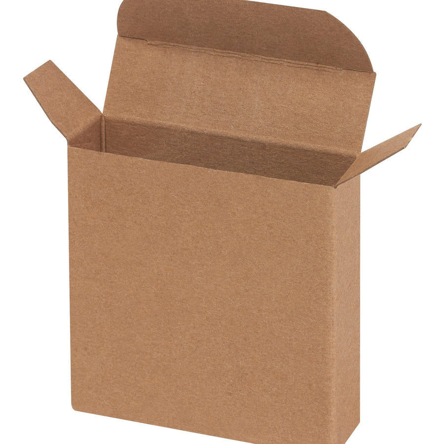 3 x 7/8 x 3 in 24 Pt Kraft Reverse Tuck Folding Cartons 1000/Case RTC23