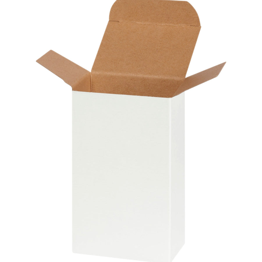 3x2x5 24pt White Reverse Tuck Folding Cartons 500-Pack RTC26W