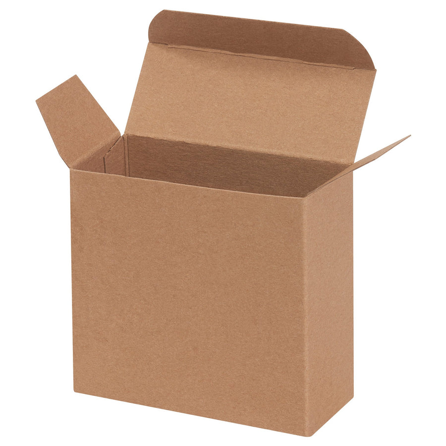4x1.625x4 Kraft Reverse Tuck Folding Cartons 500/Case RTC38