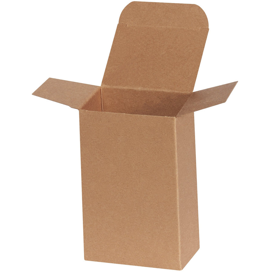 3.5x2.5x5.5 Kraft Reverse Tuck Folding Cartons 250/Case RTD5