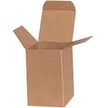 2.5x2.5x4 Heavy Duty Kraft Reverse Tuck Folding Cartons RTS14HD
