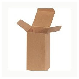 3x3x6 Heavy Duty Kraft Reverse Tuck Folding Cartons RTS20HD