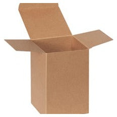 4x4x6 Heavy Duty Kraft Reverse Tuck Folding Cartons RTS24HD
