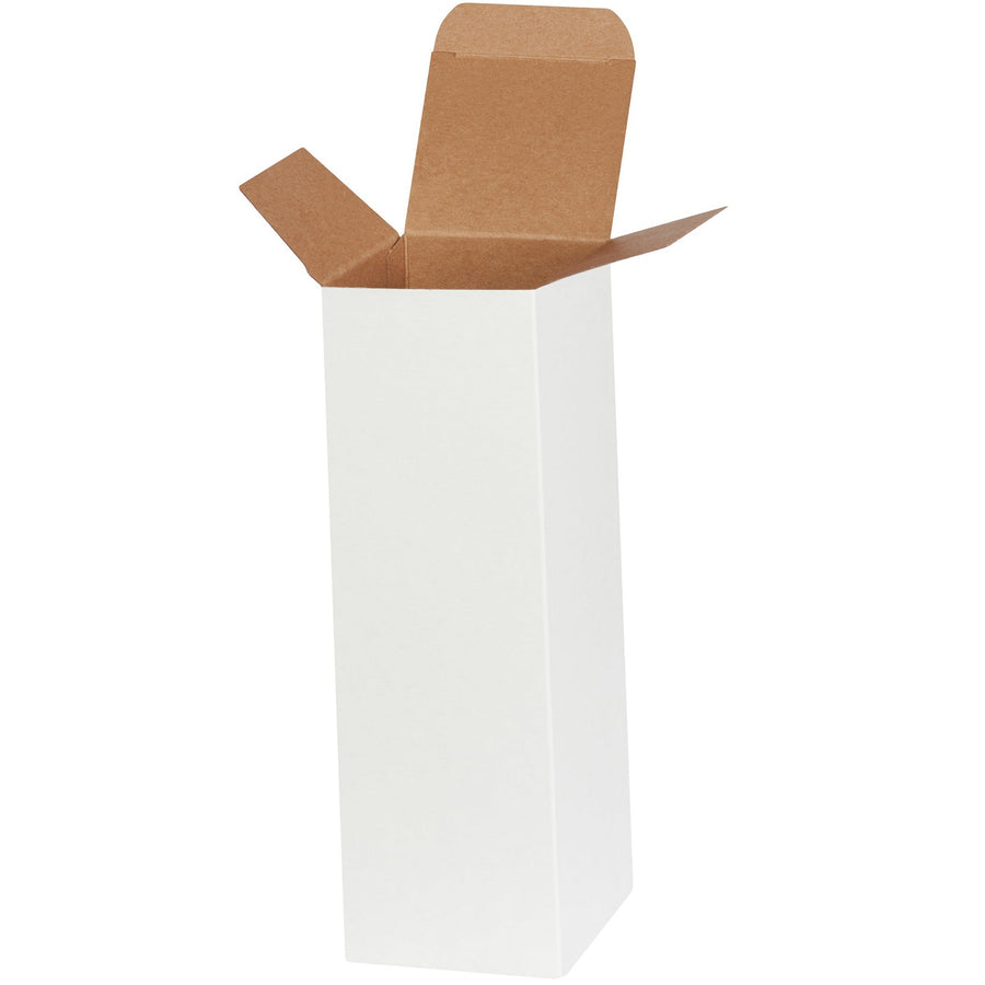 3x3x10 24pt White Fibreboard Reverse Tuck Folding Cartons 250/Case RTS24W