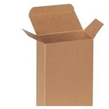 5.5x3x8.5 Heavy Duty Kraft Reverse Tuck Folding Cartons RTS27HD