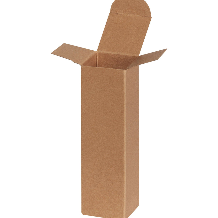 1.75x1.75x6 Kraft Reverse Tuck Folding Cartons 500/Case RTS87