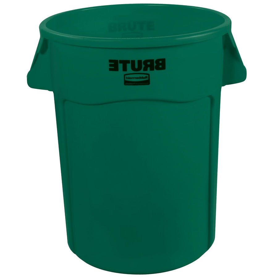 44 Gallon Green Rubbermaid Brute Trash Can Heavy-Duty Plastic RUB344CG