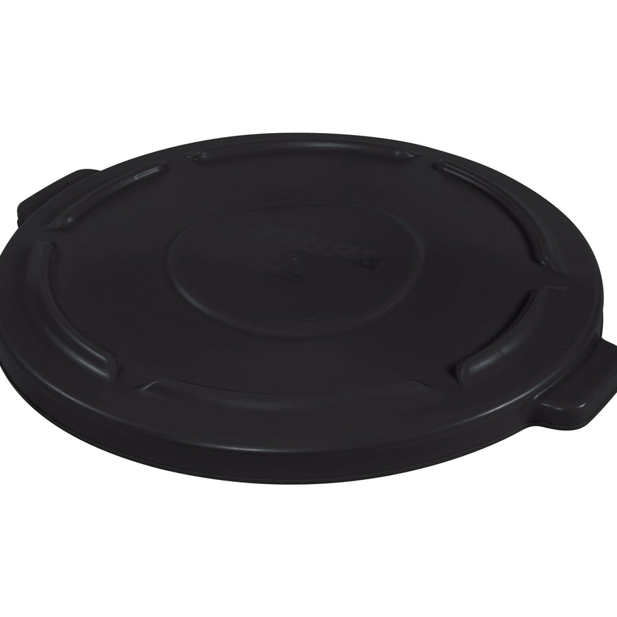 44 Gallon Black Plastic Brute Trash Can Lid RUB344LBL