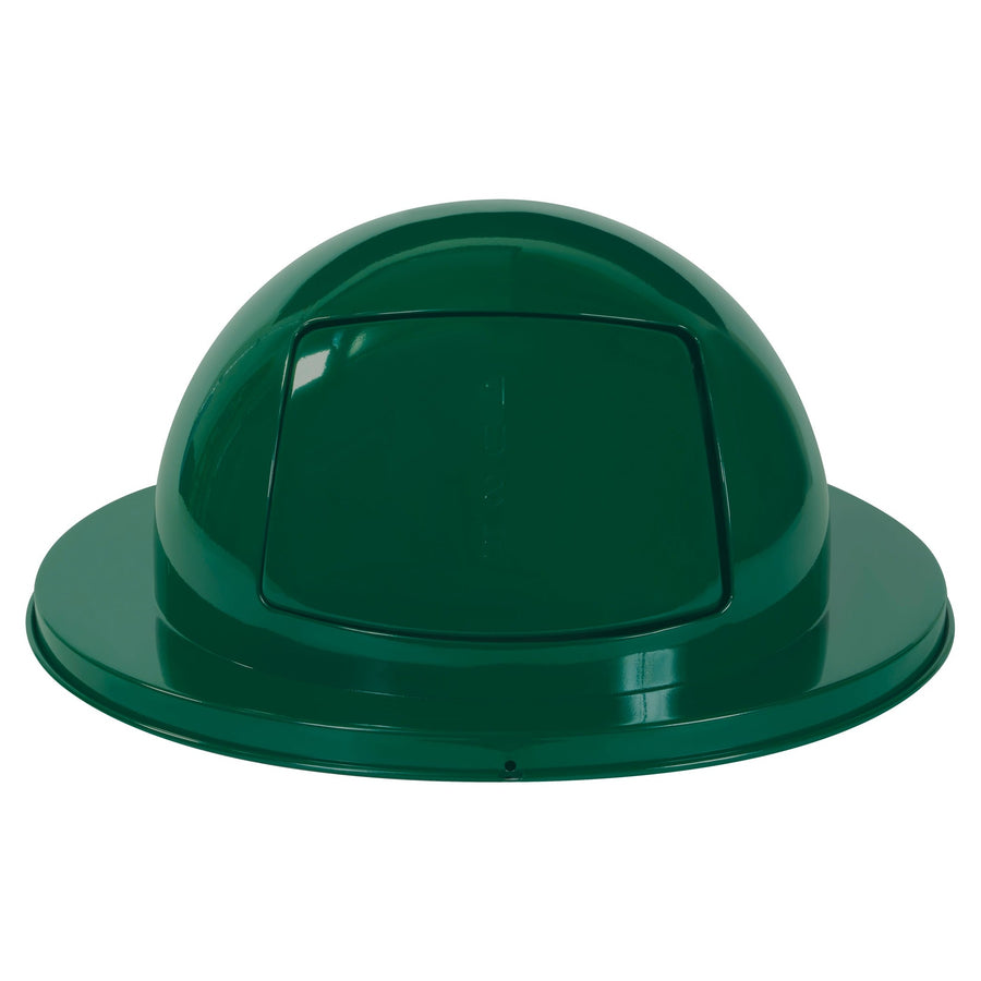 55 Gallon Green Steel Dome Lid 1 Each RUB355SDG