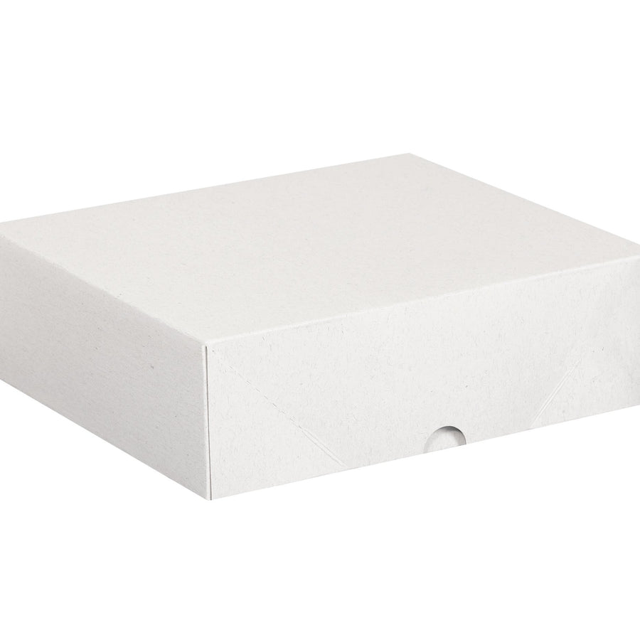 8.625x9.5x3 White Fibreboard Folding Cartons 200/Case S2