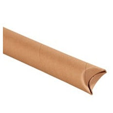Poster & Print Mailing Tubes | 2 x 12 in Kraft Crimped End, 50/Case S2012K
