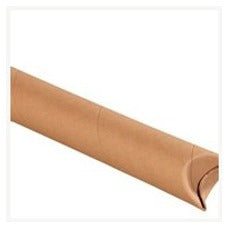 Poster & Print Mailing Tubes | 2 x 21 in Kraft Crimped End, 50/Case S2021K