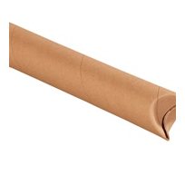 2x36 Kraft Crimped End Mailing Tubes 50/Case
