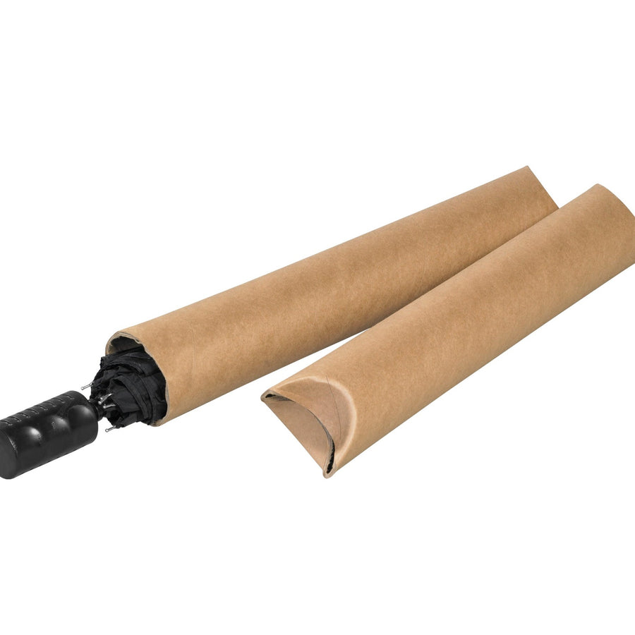 2.5x24 Kraft Crimped End Mailing Tubes 34/Case S2524K
