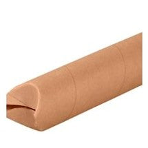 Poster & Print Mailing Tubes | 3 x 18 in Kraft Crimped End, 24/Case S3018K