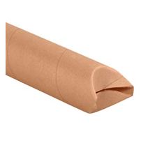 3x20 Kraft Crimped End Mailing Tubes 24/Case