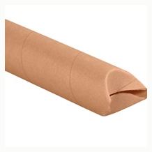3x26 Kraft Crimped End Mailing Tubes 24/Case