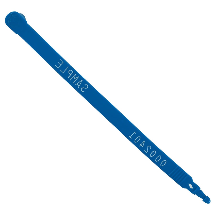 7.5 in Blue Plastic Truck Seals 100/Case SE1027BL