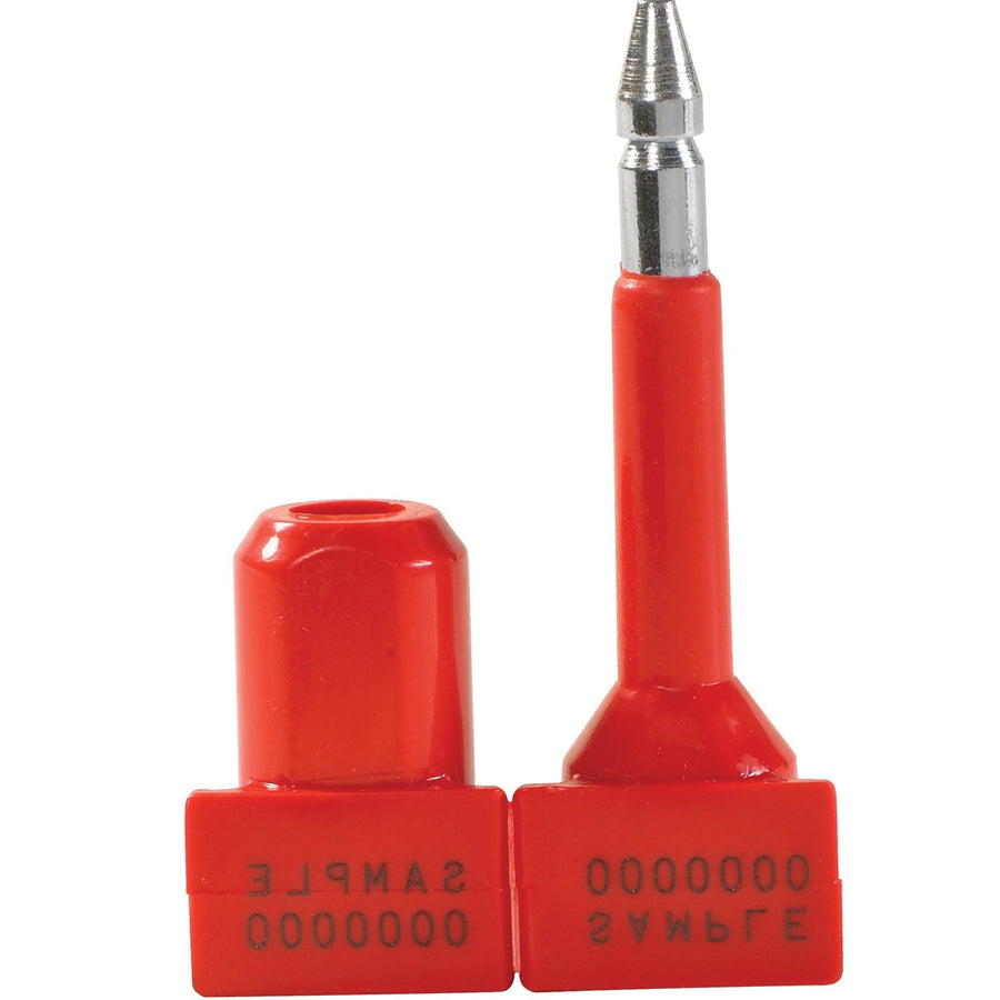 1 1/4 in Red Steel Bolt Seals 50/Case SE1032R