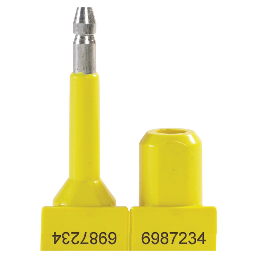 1 1/4 in Yellow Bolt Seals 50/Case SE1032Y