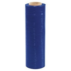 18 in x 1500 ft 59 Gauge Blue Color-Tinted Hand Stretch Film SF1859TBLUE