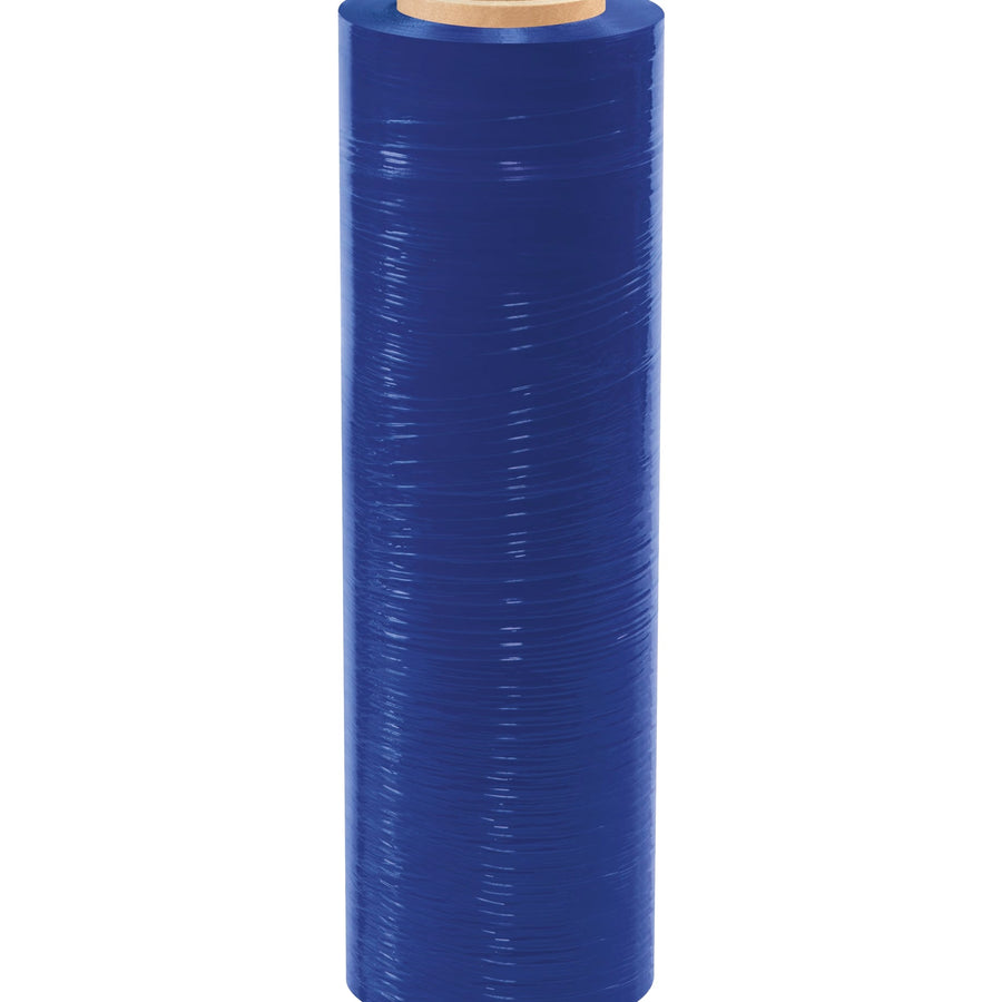 18 in x 1500 ft 80 Gauge Blue Cast Hand Stretch Film 4/Case SF188CBLUE