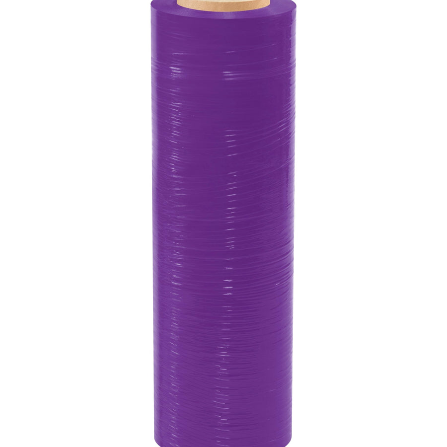 18 in x 1500 ft 80 Gauge Purple Cast Hand Stretch Film 4/Case SF188CPURPLE