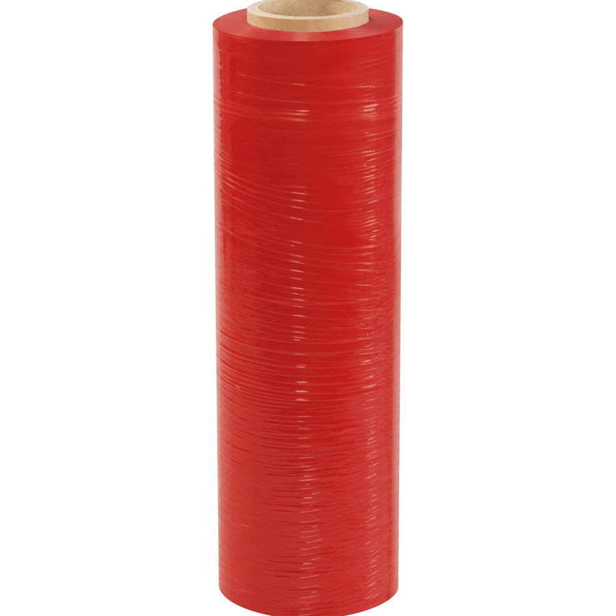 18 in x 1500 ft 80 Gauge Red Cast Hand Stretch Film 4/Case SF188CRED
