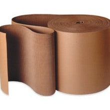 21 in x 500 ft B Flute Kraft Singleface Corrugated Roll SF21W
