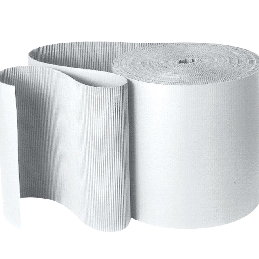 36 in x 250 ft White B-Flute Singleface Corrugated Roll SF36W