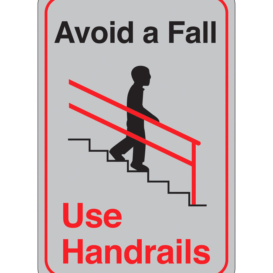 9x6 Plastic Facility Safety Sign 1 Each SN404