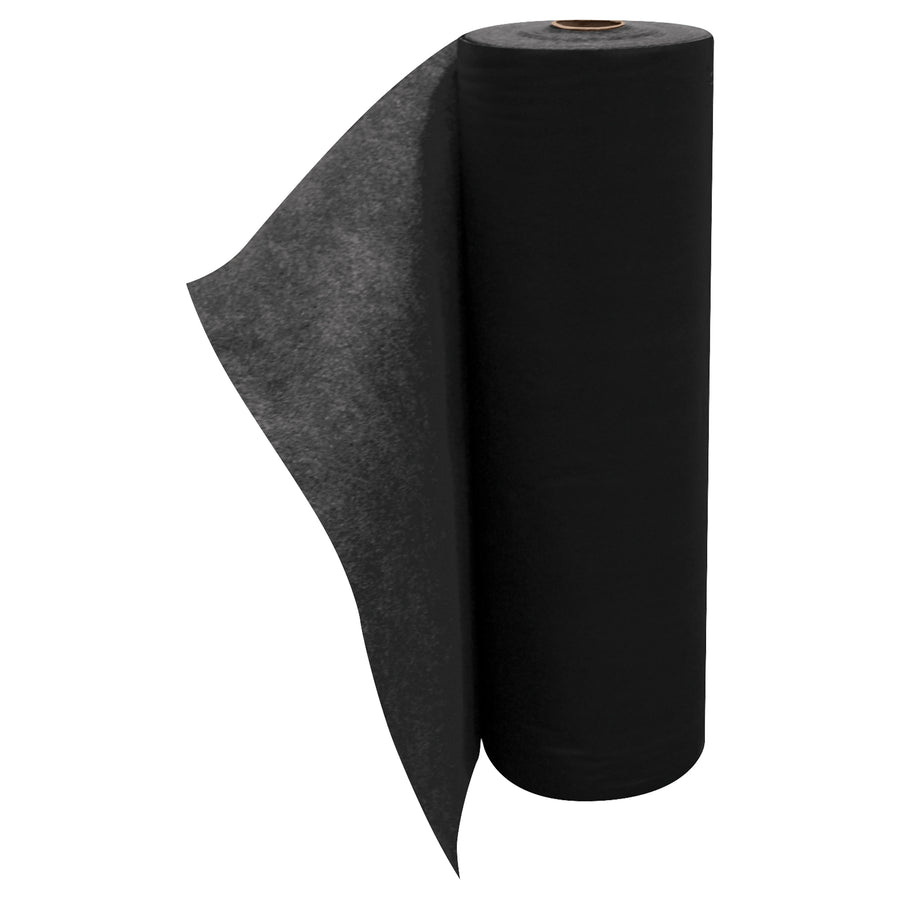 Heavy-duty needle-punched sorbent mat that won't rip, shred, or fray under forklift traffic. 36" x 300' polypropylene roll covers large areas and walkways with proven durability. Sold as case of 1 roll.