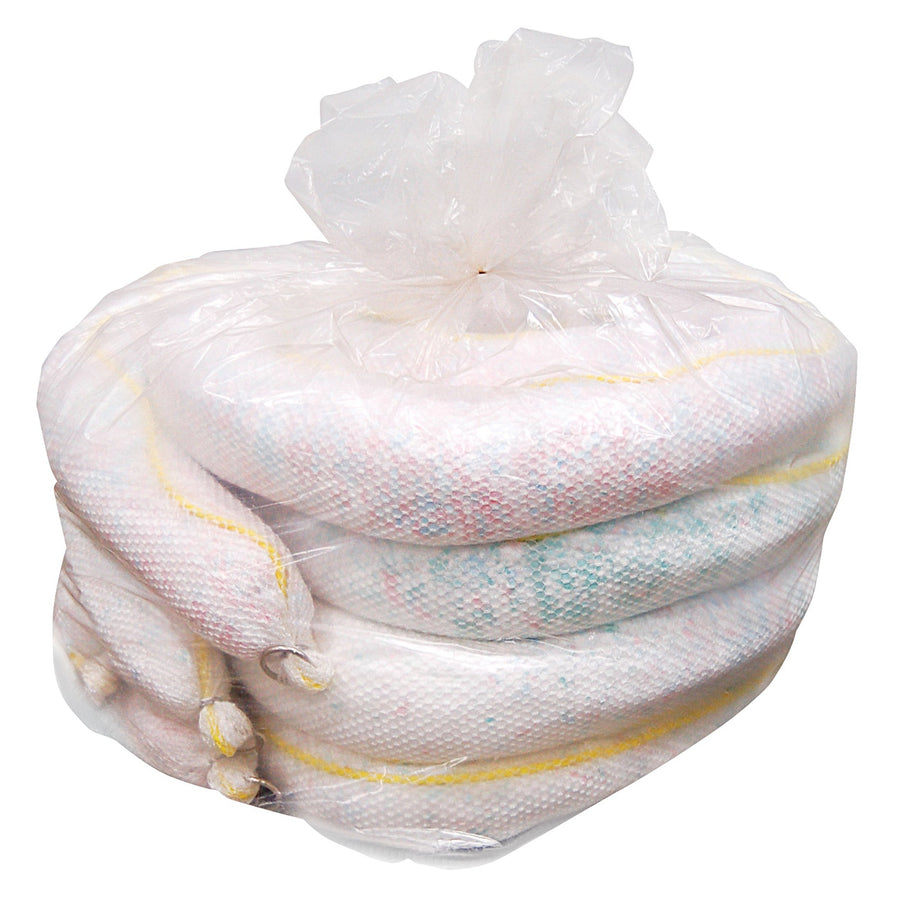 5 in x 10 ft Oil Only Sorbent Boom Polypropylene 4/Case SORB520