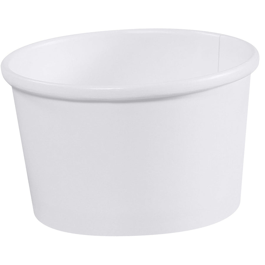 8 oz Poly Coated Paper Soup Containers 500/Case SOUP08