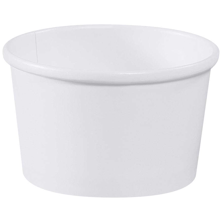 Move 500 leak-proof soup containers per case with minimal storage footprint. Double-sided poly coating handles both hot and cold foods without seepage–critical for high-volume food service operations. Lightweight poly-coated paper design nests efficiently to maximize warehouse space.