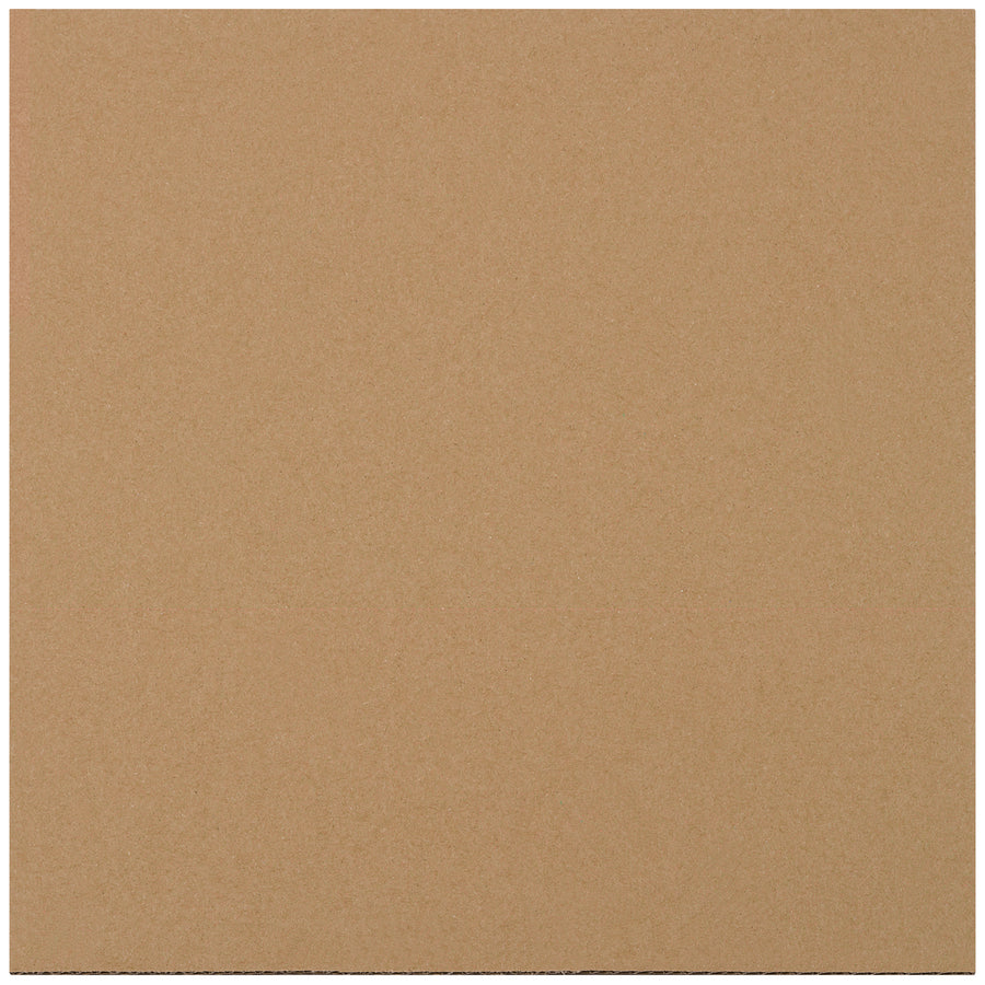 ECT-32 kraft corrugated layer pads sized 15 7/8" x 15 7/8" protect stacked products and disperse weight across shipping layers. Bundle of 50 pads reduces freight cost and prevents product damage during transit and box cutting. Fits standard large box dimensions perfectly.