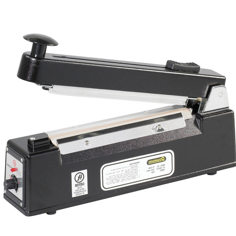 8 in 12 Mil Impulse Sealer with Cutter 1 Each SPBC8