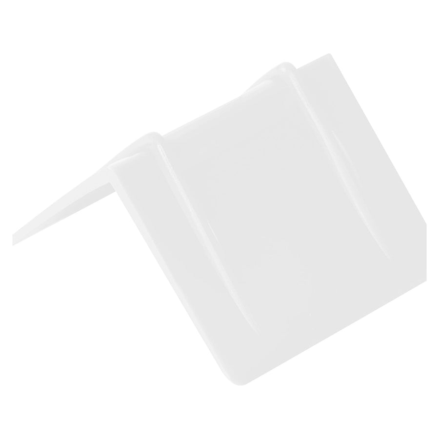 2.5x2 White Plastic Strap Guards 1000/Case SPP252W