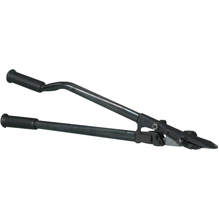 Heavy-duty steel strapping shears designed for industrial packaging professionals who demand precision and durability. Clean cuts every time–engineered for high-volume strapping operations. Sold as 1 each.