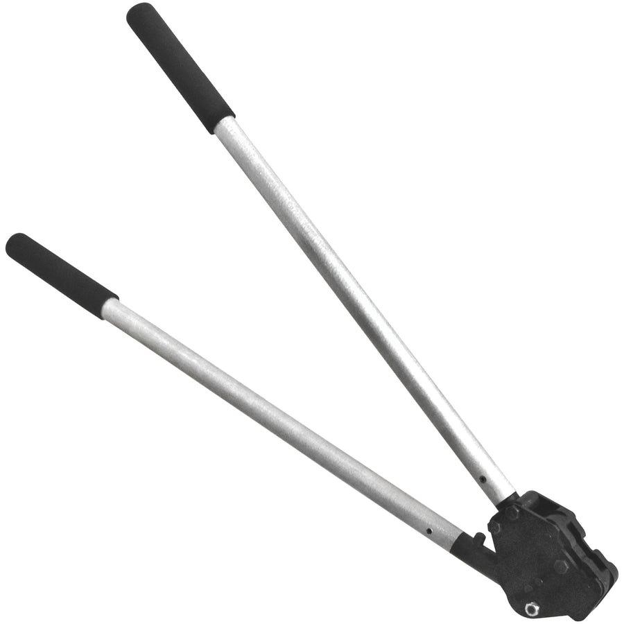 Heavy-duty steel strapping sealer designed for 1 1/4" strapping with double notch design for fast, secure sealing. Delivers high-tensile strength and reliable open/closed seal application on every job. Single unit ready to ship.