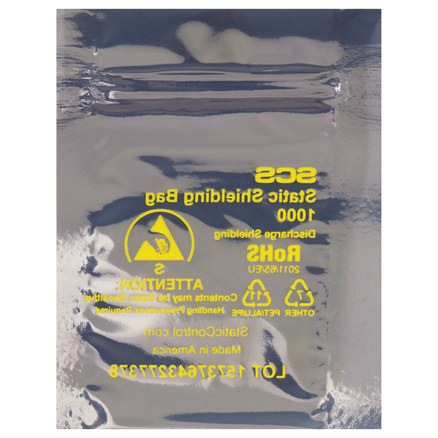 11x15 3.1 Mil Reclosable ESD Static Shielding Bags 100/Case STC334 - alias listing