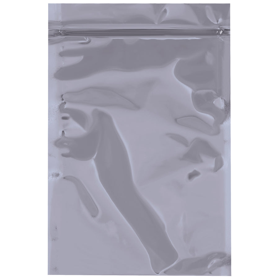 Protect your ESD-sensitive electronics with these 5x8" reclosable static shielding bags featuring 3 mil multi-layer construction and transparent design. Each case includes 100 bags with zip-top seals for secure closure. Built for industrial electronics packaging and compliance with standard electrostatic discharge protection requirements.