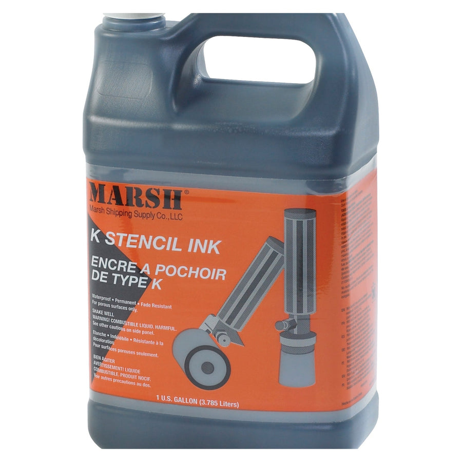 1 Gallon Black K-1 Ink Porous Surfaces STMA46